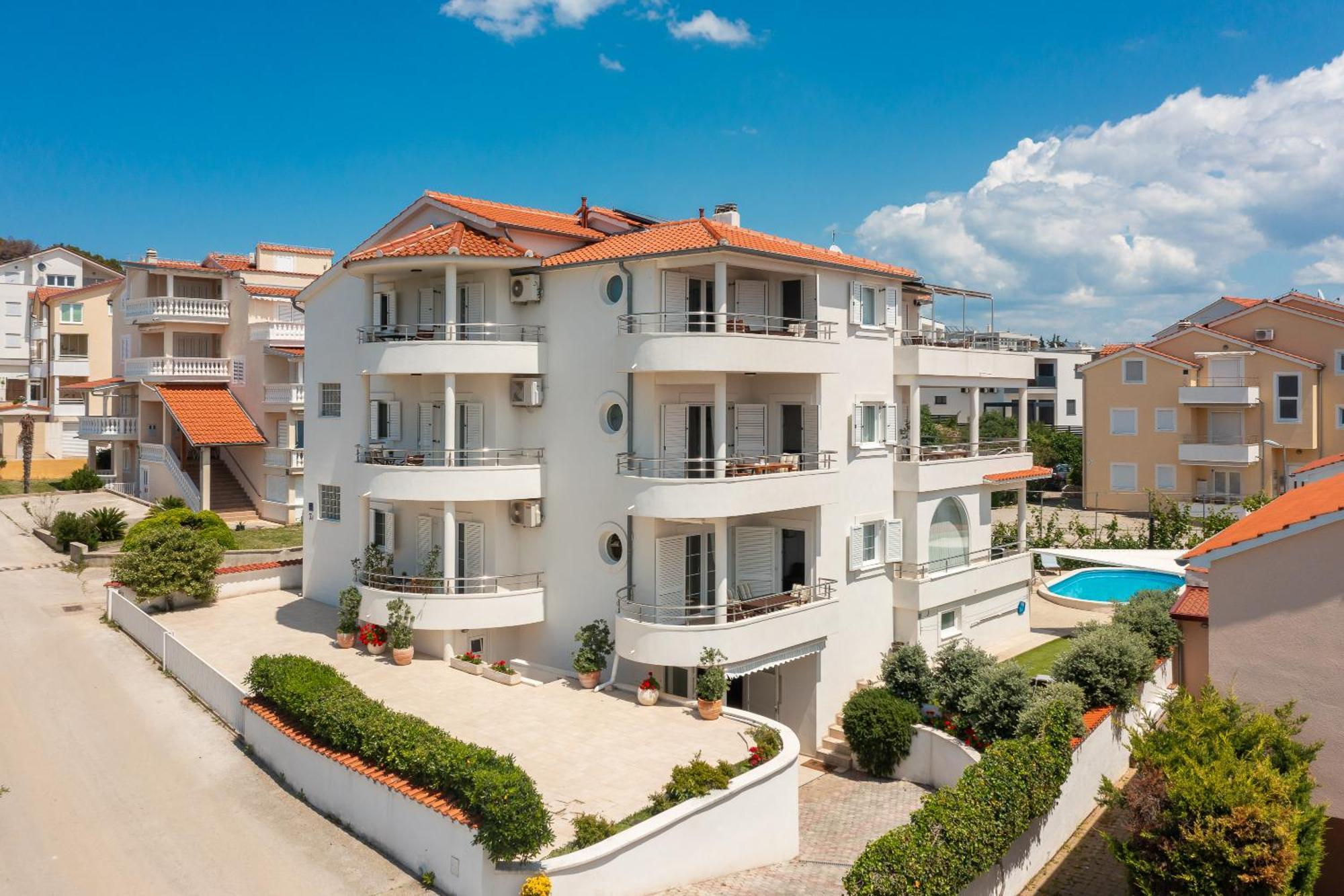 Sea View Apartments Tihi II Vodice Exteriér fotografie