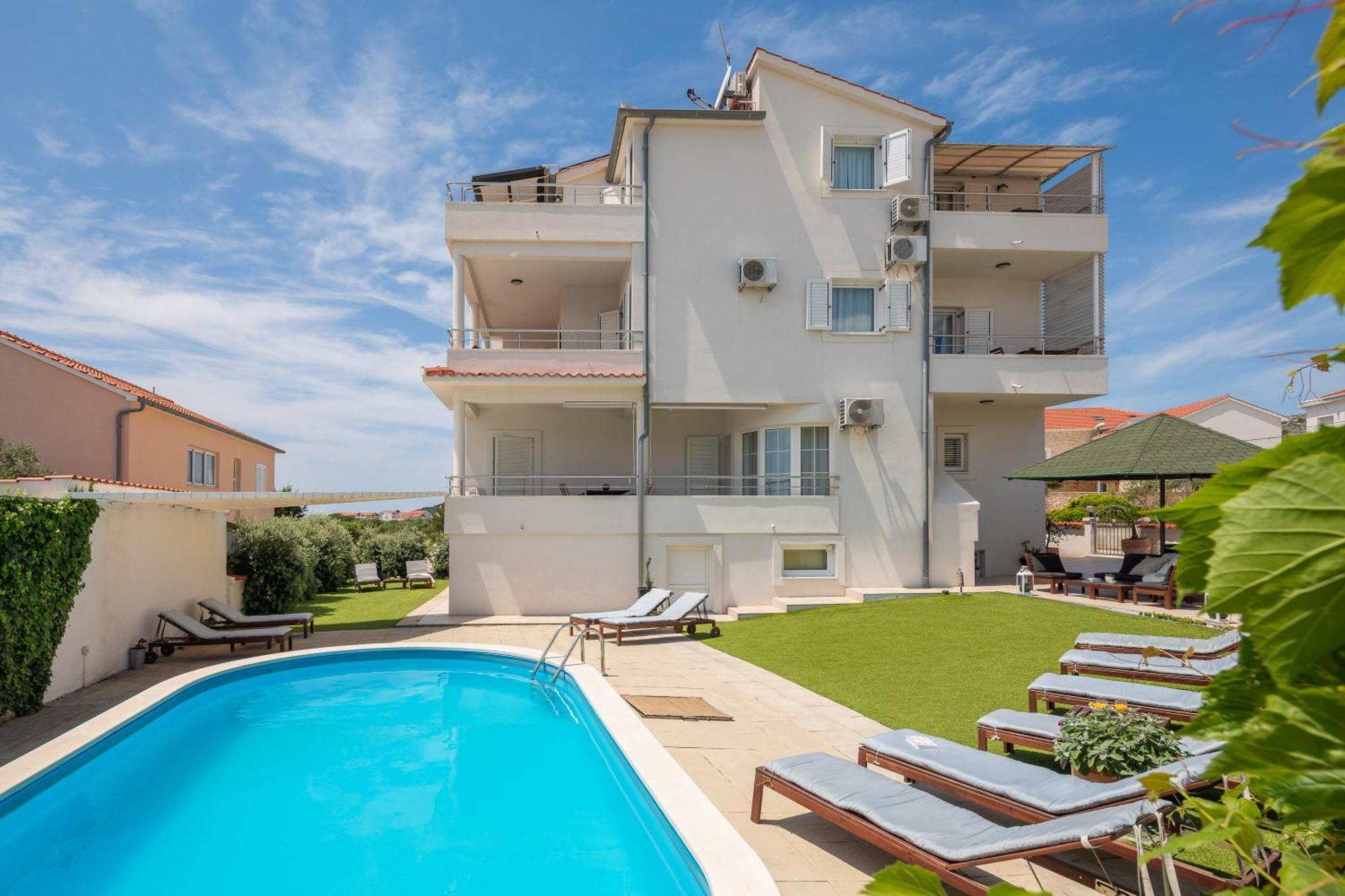 Sea View Apartments Tihi II Vodice Exteriér fotografie