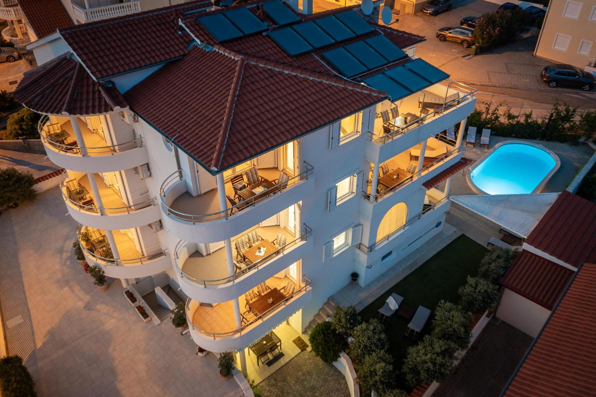 Sea View Apartments Tihi II Vodice Exteriér fotografie
