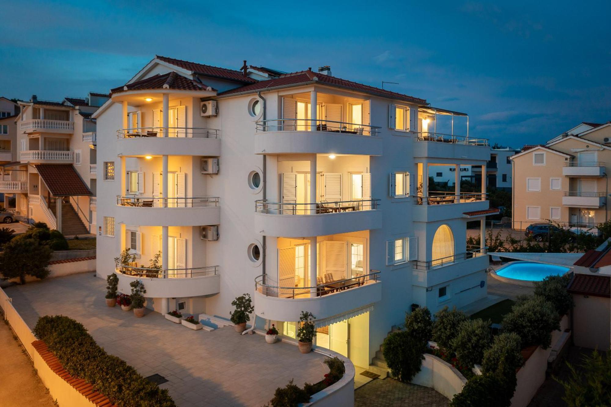 Sea View Apartments Tihi II Vodice Exteriér fotografie