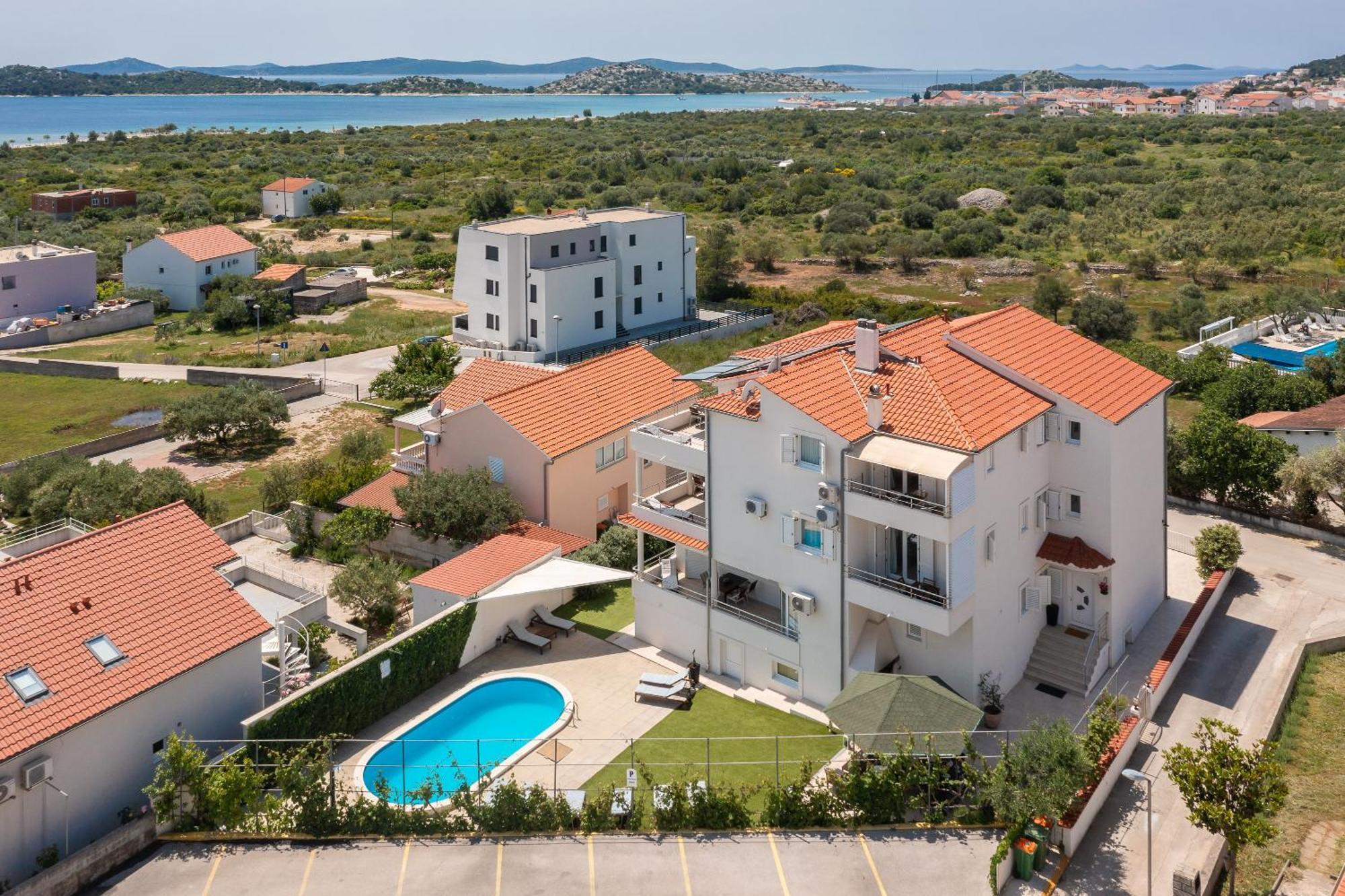 Sea View Apartments Tihi II Vodice Exteriér fotografie