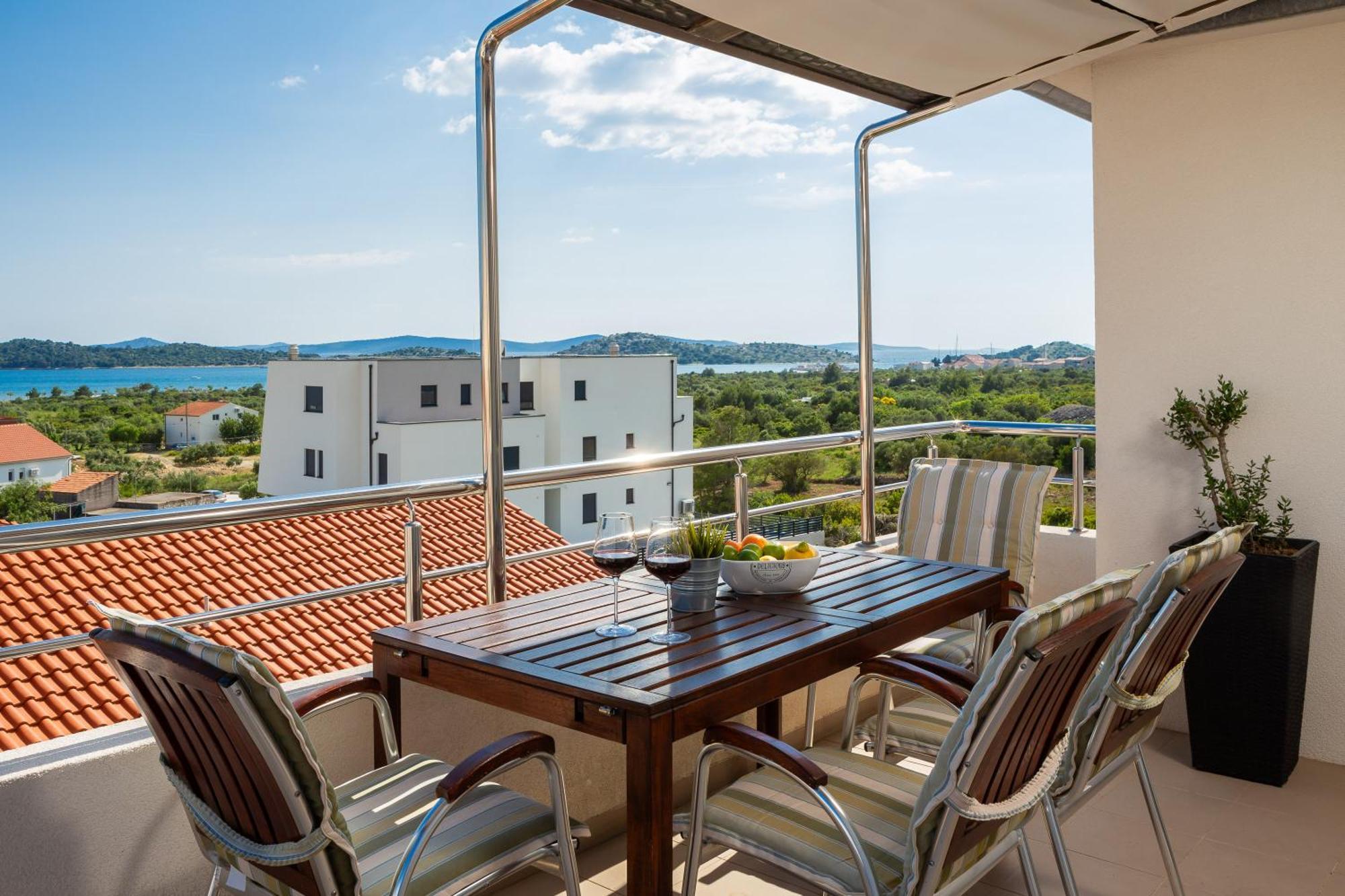 Sea View Apartments Tihi II Vodice Exteriér fotografie