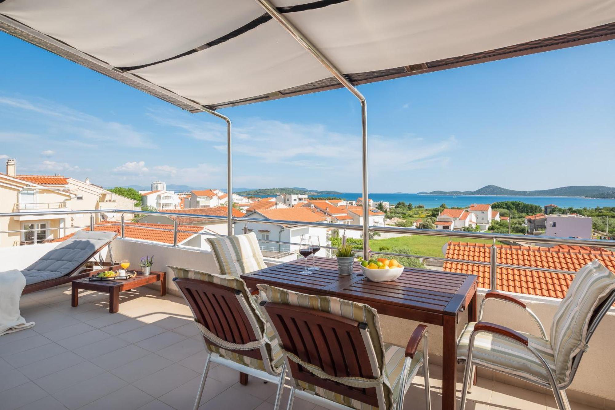 Sea View Apartments Tihi II Vodice Exteriér fotografie