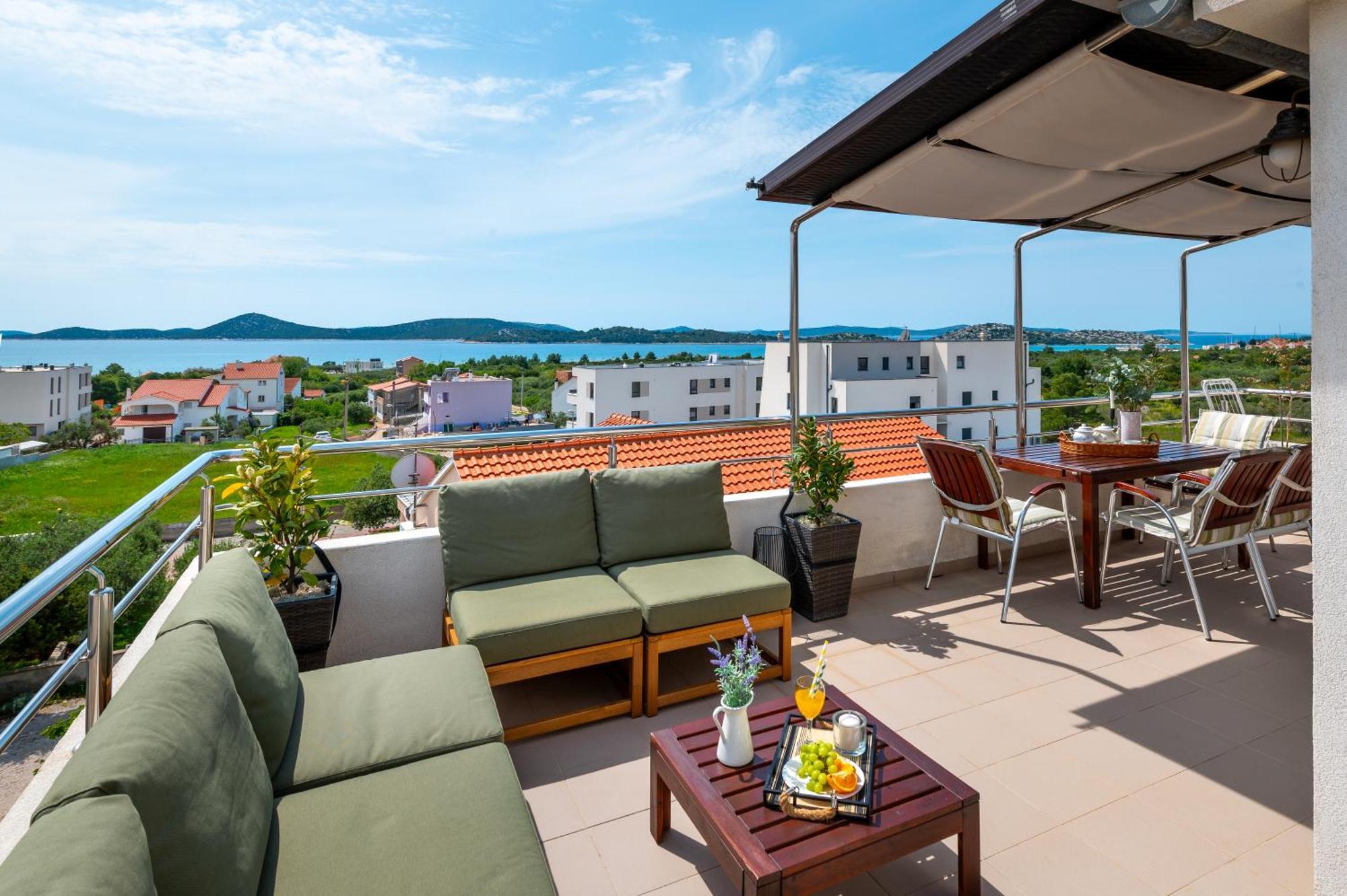 Sea View Apartments Tihi II Vodice Exteriér fotografie