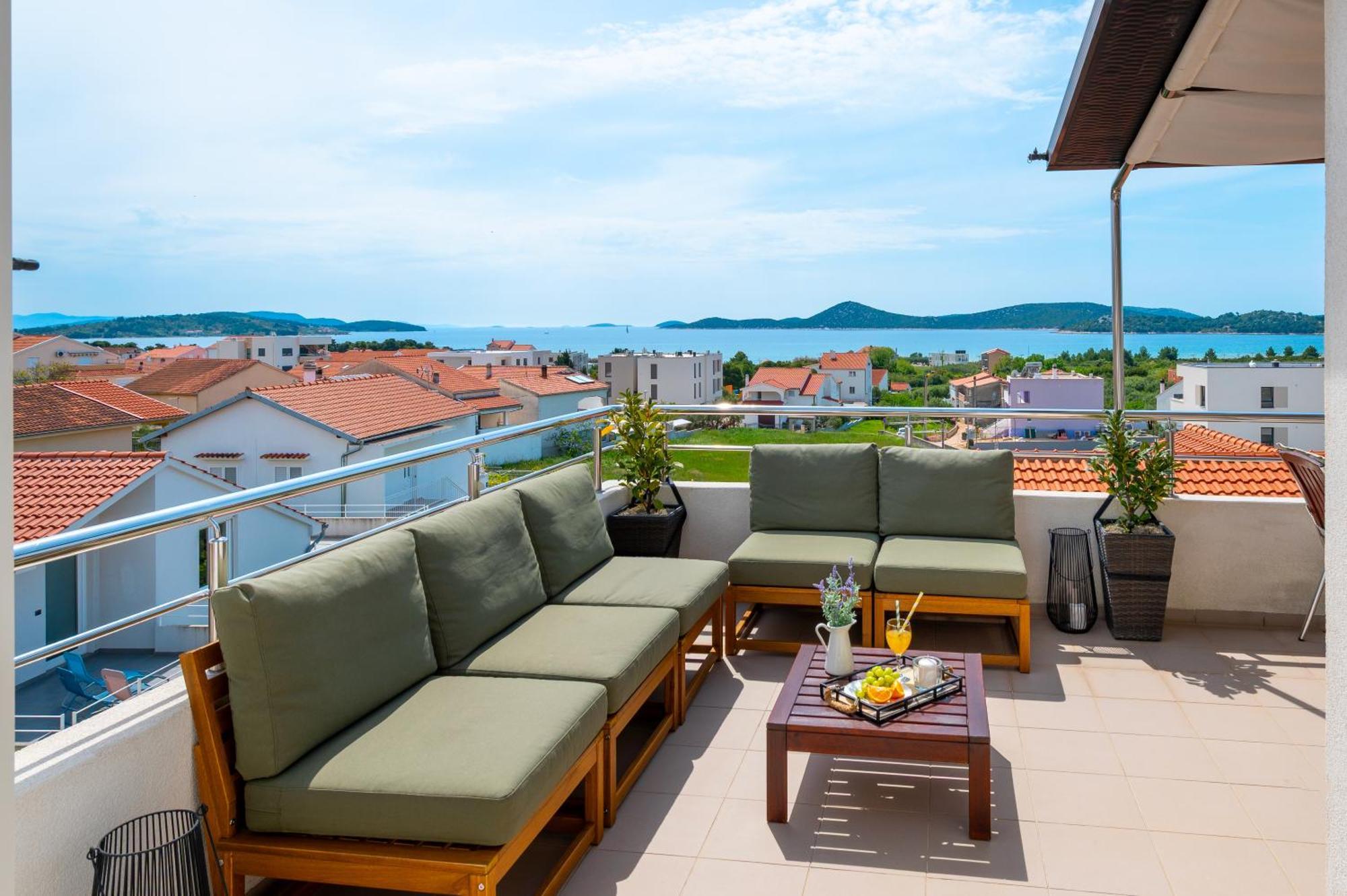 Sea View Apartments Tihi II Vodice Exteriér fotografie